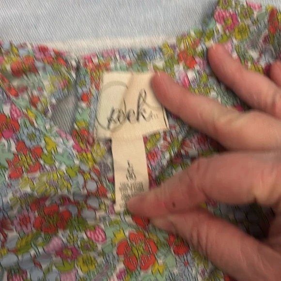 Liberty London for Peek Size L (8) Girls Dress in aStrawberry Fields pattern. - Picture 3 of 5